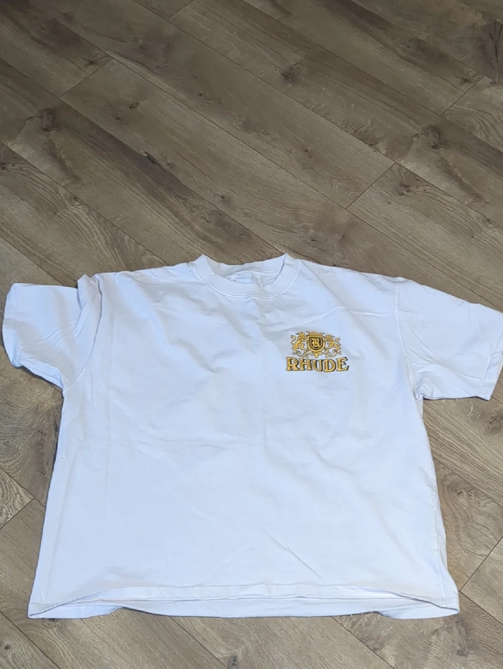 Rhude premium Cresta Cigar Cream Men's Tee Size Large - Picture 4 of 11